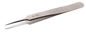 Erem 5SASL Italian Tweezers, Micro-Fine Sharp Tips