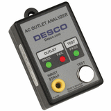 Desco 98132 AC Outlet & Wrist Strap Tester