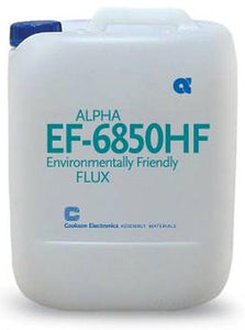 Alpha 154917-0005, EF-6850HF No-Clean Wave Solder Flux - 5 Gal Pail