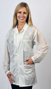Tech Wear LOJ-13 White ESD Jacket, XL
