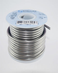 Sn60/Pb40 Rosin Core .125" Diameter Solder Wire - 1 LB Spool